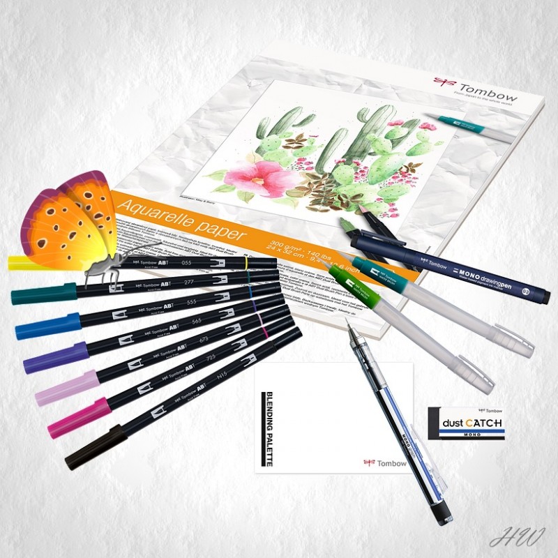 Tombow Have Fun @ Home Set Watercoloring
