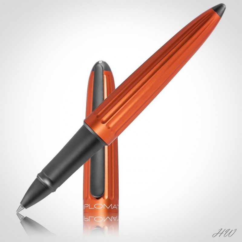 Diplomat Tintenroller Aero orange