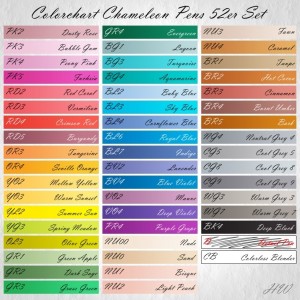 Colorchart Chameleon Pens 52er Set