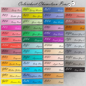 Colorchart Chameleon Pens