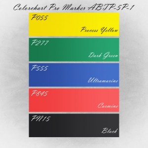 Colorchart Tombow ABTP-5P-1 Pro Marker