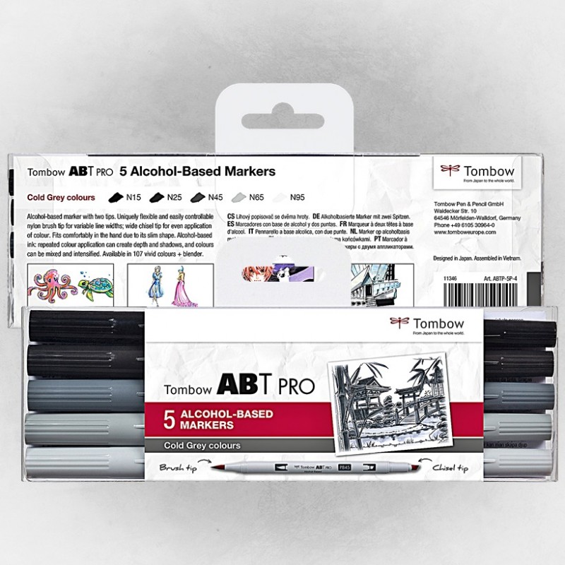 Tombow ABTP-5P-4 Pro Marker