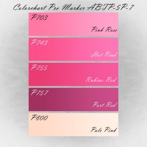 Colorchart Tombow ABTP-5P-7 Pro Marker