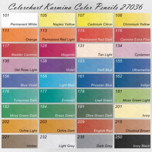 Colorchart Cretacolor Karmina 27036