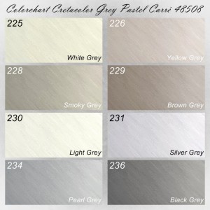 Colorchart Cretacolor Graukreiden 48508