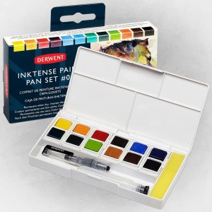Derwent Inktense Paint Pan Set No1