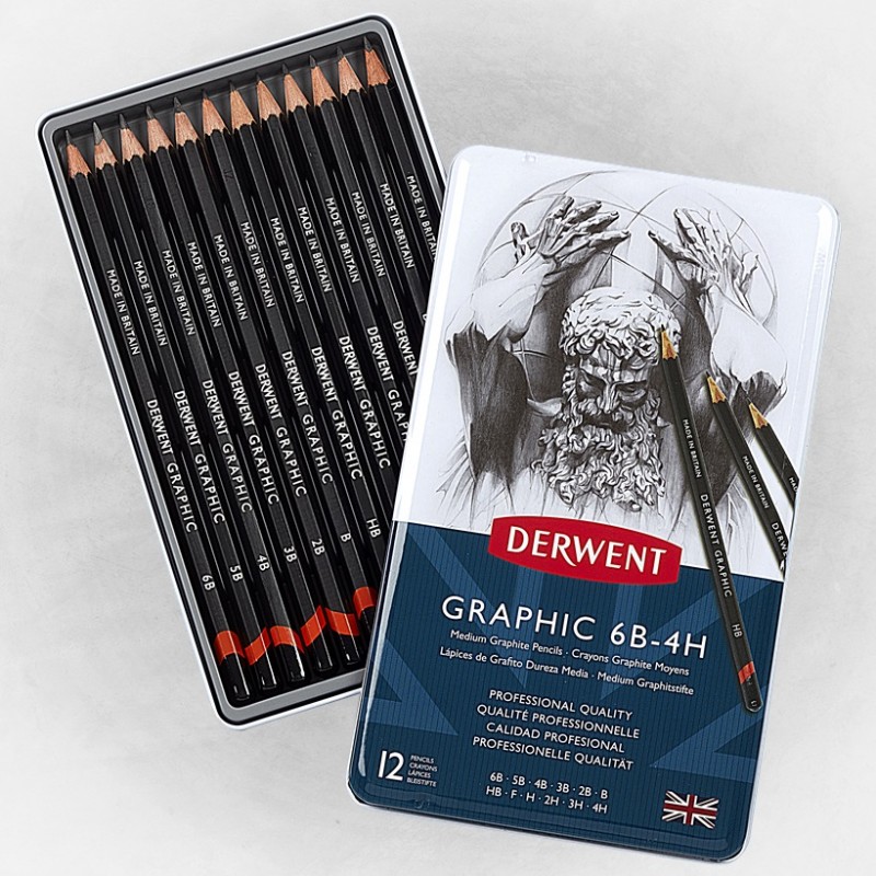 Derwent Graphic Pencils 12M