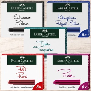 Faber Castell Tintenpatronen