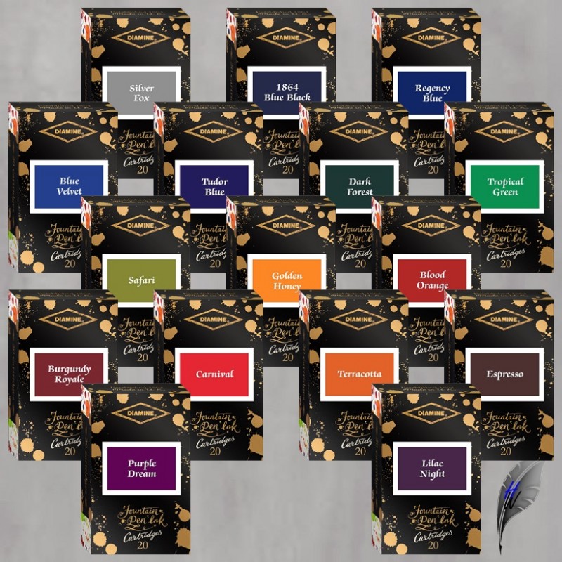 Diamine 150th Anniversary Tintenpatronen