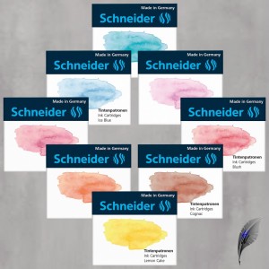 Schneider Tintenpatronen Pastell