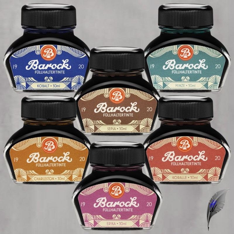 Barock Füllhaltertinte 1920