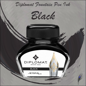 Diplomat Füllhaltertinte Black