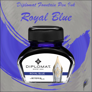 Diplomat Füllhaltertinte Royal Blue