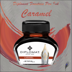 Diplomat Füllhaltertinte Caramel