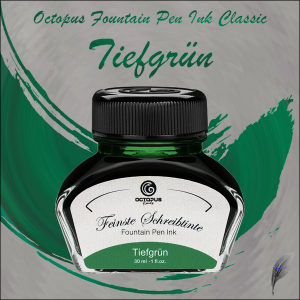 Octopus Fluids Füllhaltertinte Classic Tiefgrün
