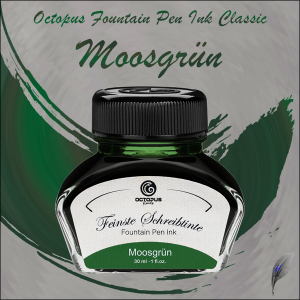 Octopus Fluids Füllhaltertinte Classic Moosgrün