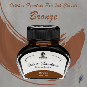 Octopus Fluids Füllhaltertinte Classic Bronze