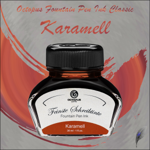 Octopus Fluids Füllhaltertinte Classic Karamell