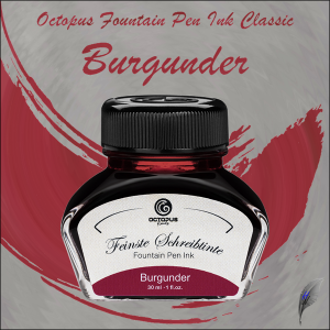 Octopus Fluids Füllhaltertinte Classic Burgunder