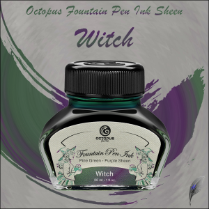 Octopus Fluids Füllhaltertinte Sheen Witch