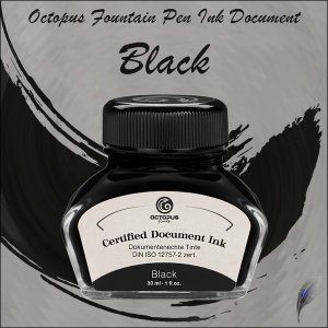 Octopus Fluids Füllhaltertinte Document Black
