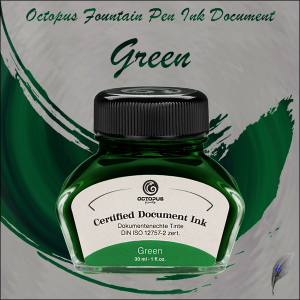 Octopus Fluids Füllhaltertinte Document Green