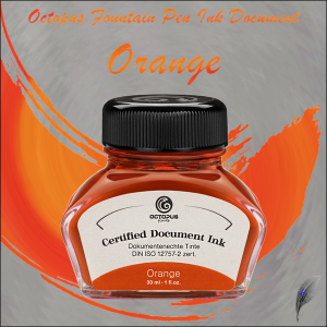 Octopus Fluids Füllhaltertinte Document Orange