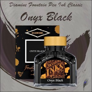 Diamine Füllhaltertinte Classic Onyx Black