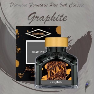 Diamine Füllhaltertinte Classic Graphite