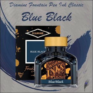 Diamine Füllhaltertinte Classic Blue Black