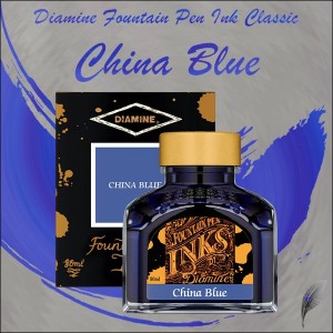 Diamine Füllhaltertinte Classic China Blue