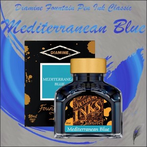 Diamine Füllhaltertinte Classic Mediterranean Blue