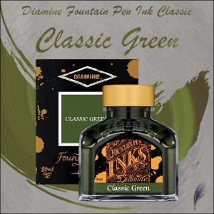 Diamine Füllhaltertinte Classic Classic Green