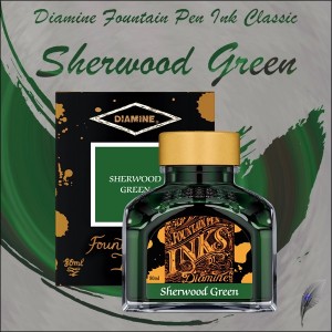 Diamine Füllhaltertinte Classic Sherwood Green