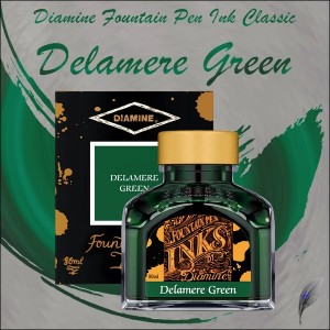 Diamine Füllhaltertinte Classic Delamere Green