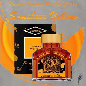 Diamine Füllhaltertinte Classic Sunshine Yellow