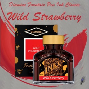 Diamine Füllhaltertinte Classic Wild Strawberry