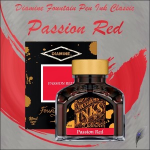 Diamine Füllhaltertinte Classic Passion Red
