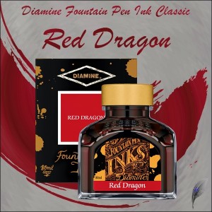 Diamine Füllhaltertinte Classic Red Dragon