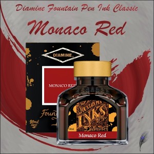 Diamine Füllhaltertinte Classic Monaco Red