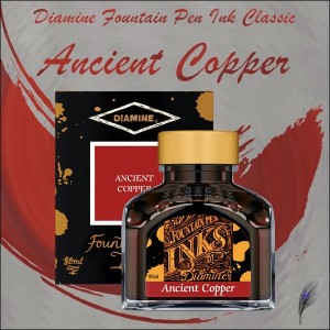 Diamine Füllhaltertinte Classic Ancient Copper