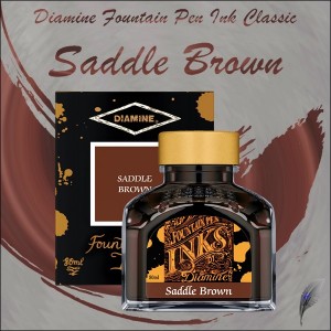Diamine Füllhaltertinte Classic Saddle Brown